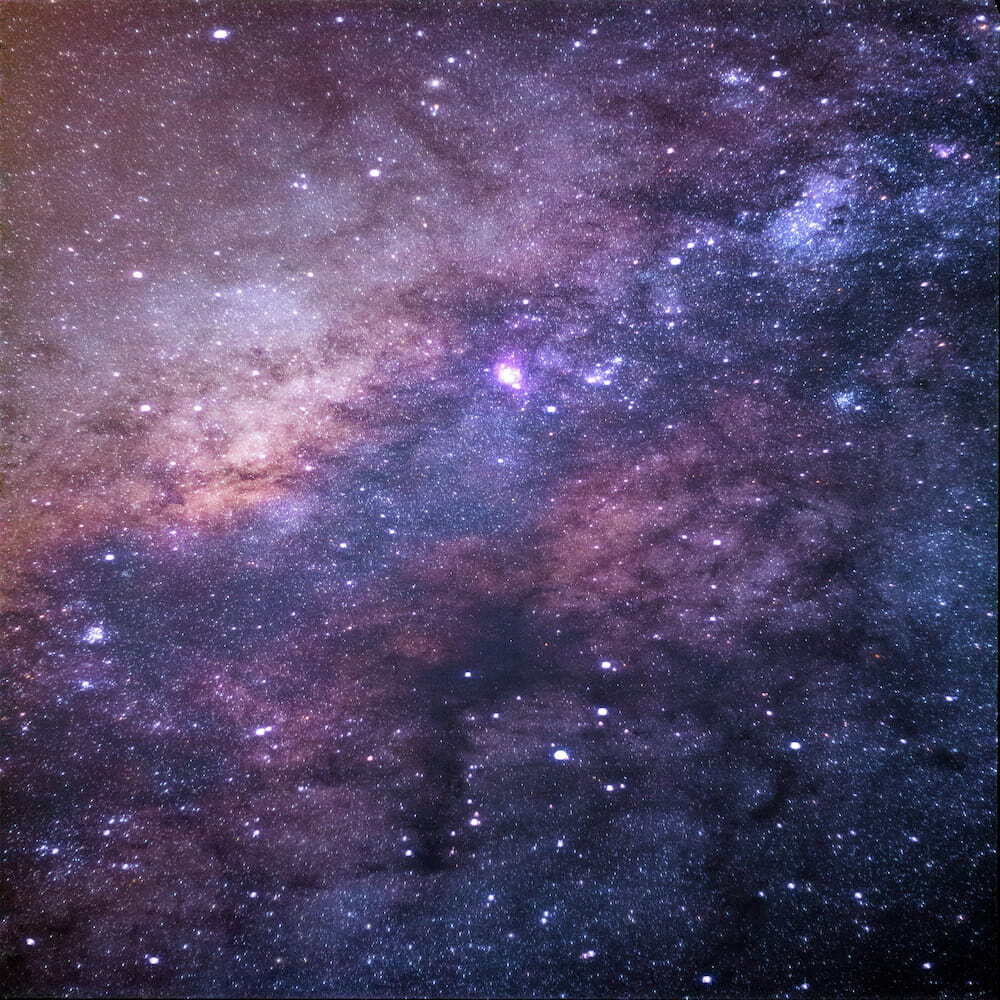 Abstract starry sky visual representing layered culture and creative possibilities in Tokyo