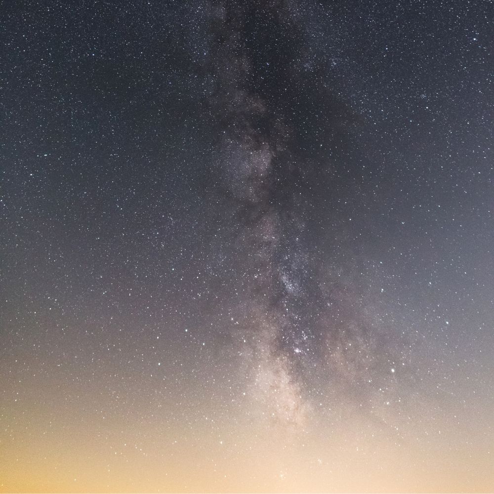 Abstract galaxy visual symbolizing lightweight, self-guided culture journeys based on local recommendations