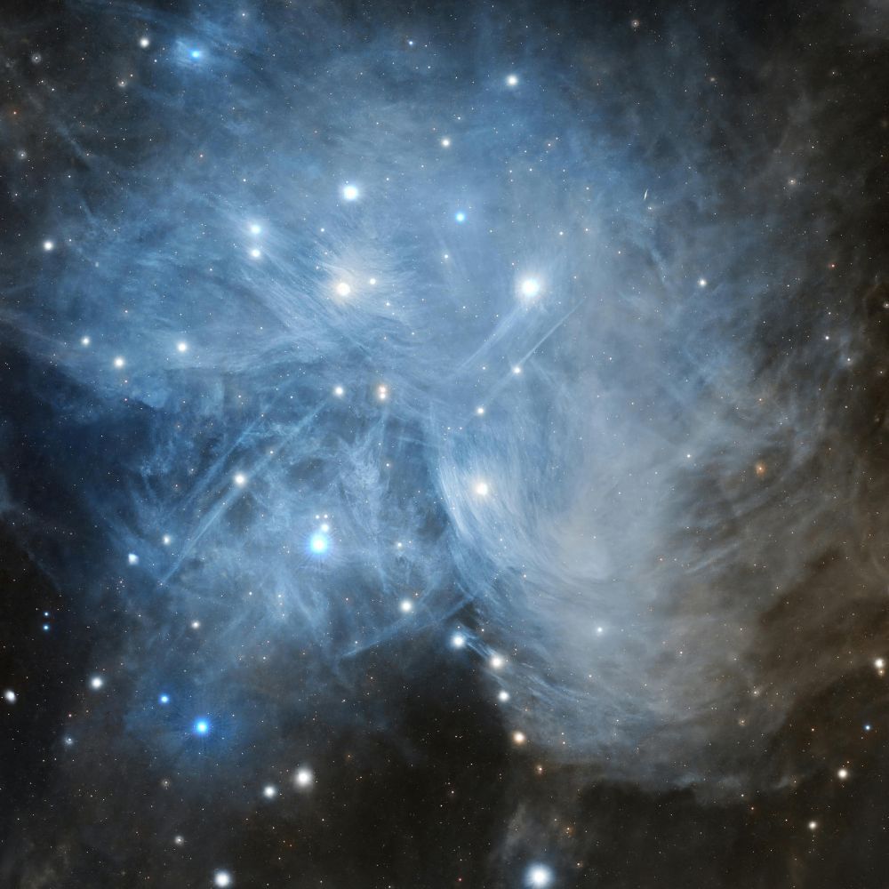 Starry sky abstract background symbolizing sustainable income possibilities for independent artists